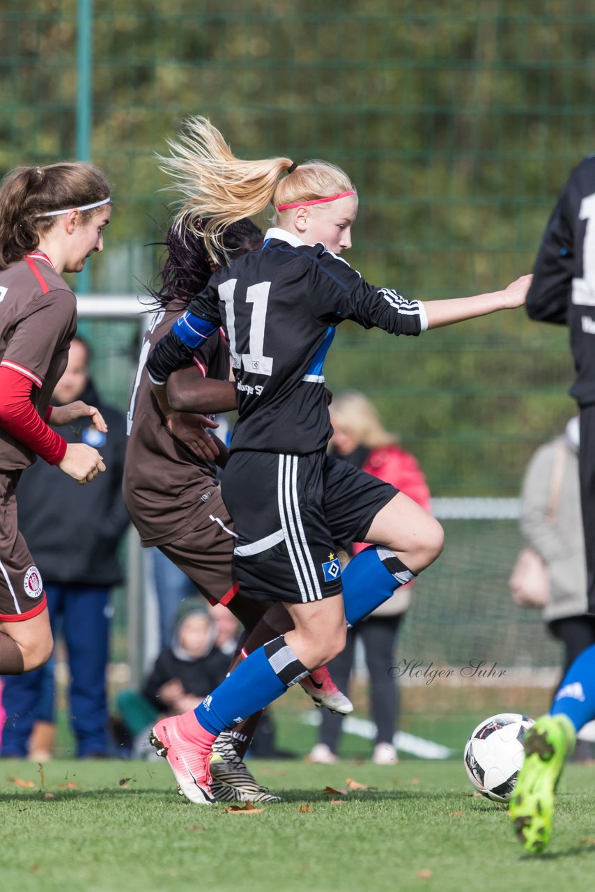 Bild 304 - B-Juniorinnen Hamburger SV - FC St.Pauli : Ergebnis: 1:2